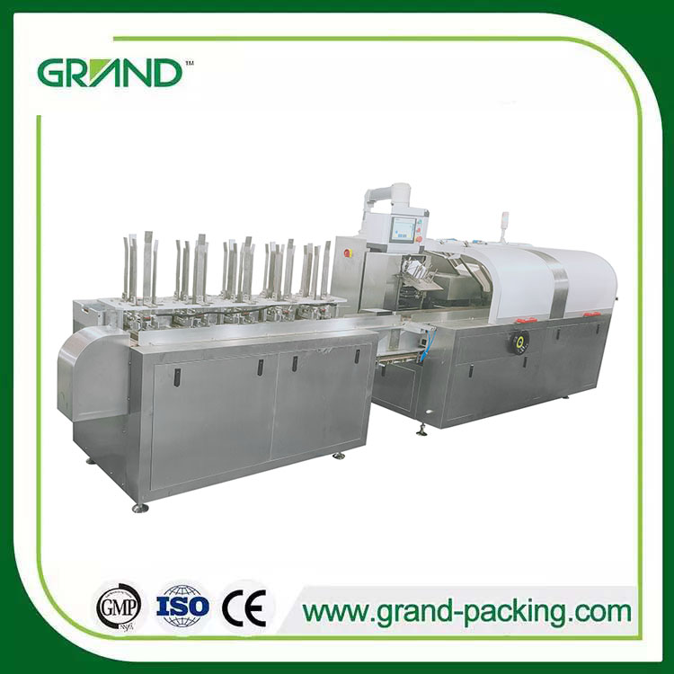 Sachet04 i&ccedil;in otomatik kartonlama makinesi
